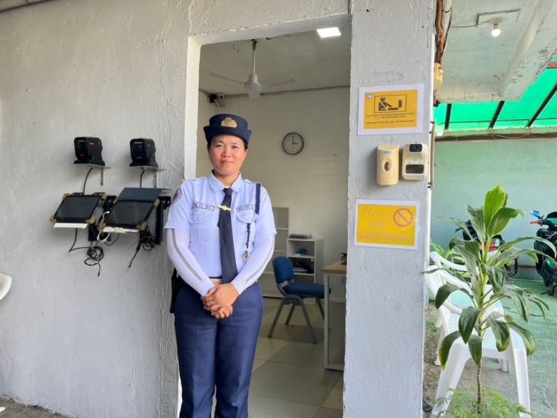 フィリピン留学 Cebu21 - English Fella 2-Guard house-4